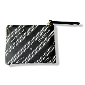 🔥 GIVENCHY Bond Mini Zip Pouch Oil Blue